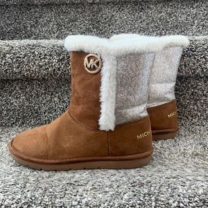 Michael Kors Girls Boots. Size 3.